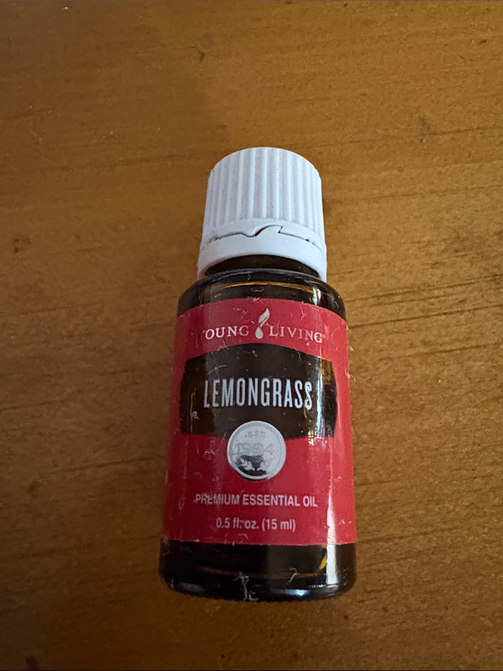 Young Living Lemongrass Essential Oil - Red and White Label